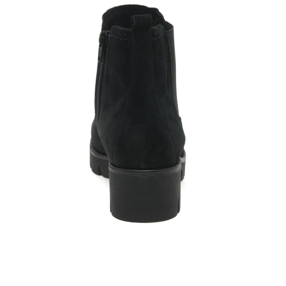 Gabour | Bottes Chelsea En Daim Exclusives Bodo Pour Femme En Daim Noir